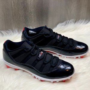 Nike Air Jordan XI 11 Retro Low TD "Bred" Cleats